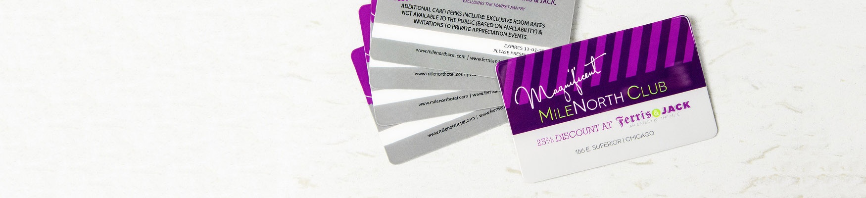 Example of Discount-Cards for Retail Marketing Packages